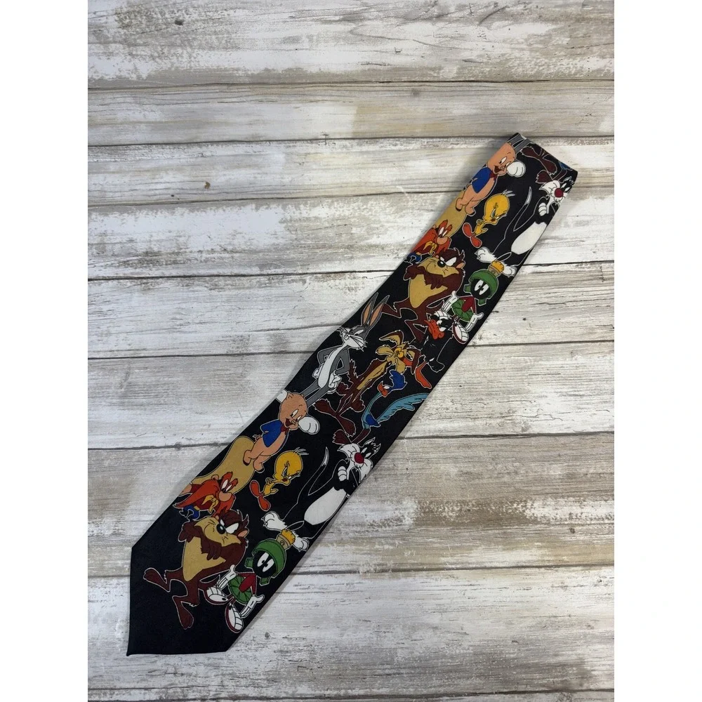 Vintage 1994‎ Warner Bros. Looney Tunes Necktie By Balancine Inc. 56